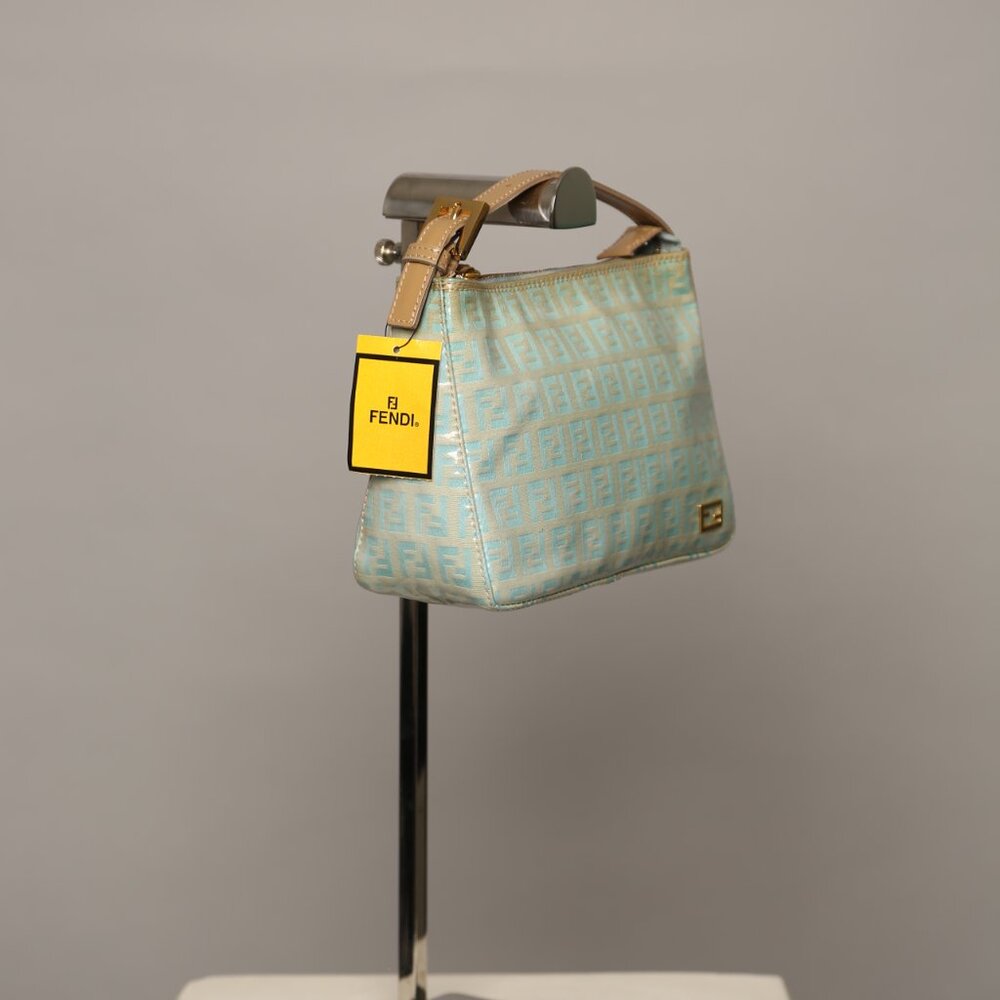 Rare FENDI Zucchino Vinyl Pochette - Picture 2 of 16